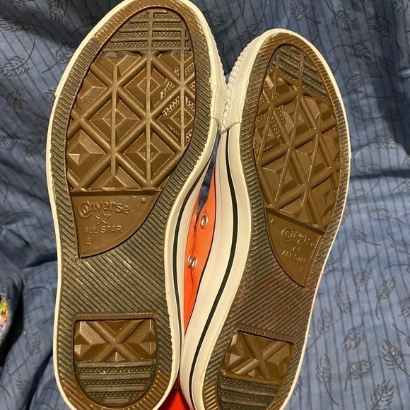 Converse salmon pink all star lows womens 6 - Picture 3 of 5